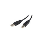 StarTech USB 2.0 A till B Kabel 5 m – Svart