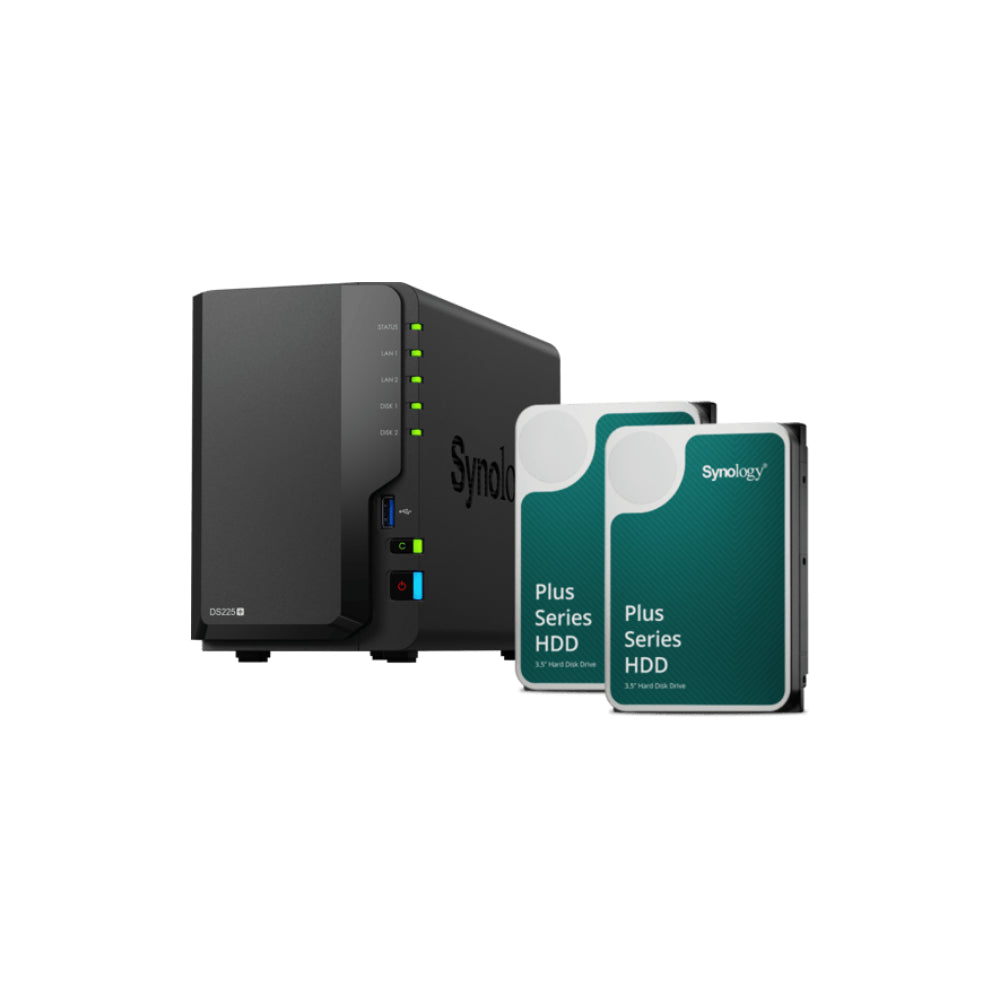 Synology DS225+ 8TB (2x4TB)