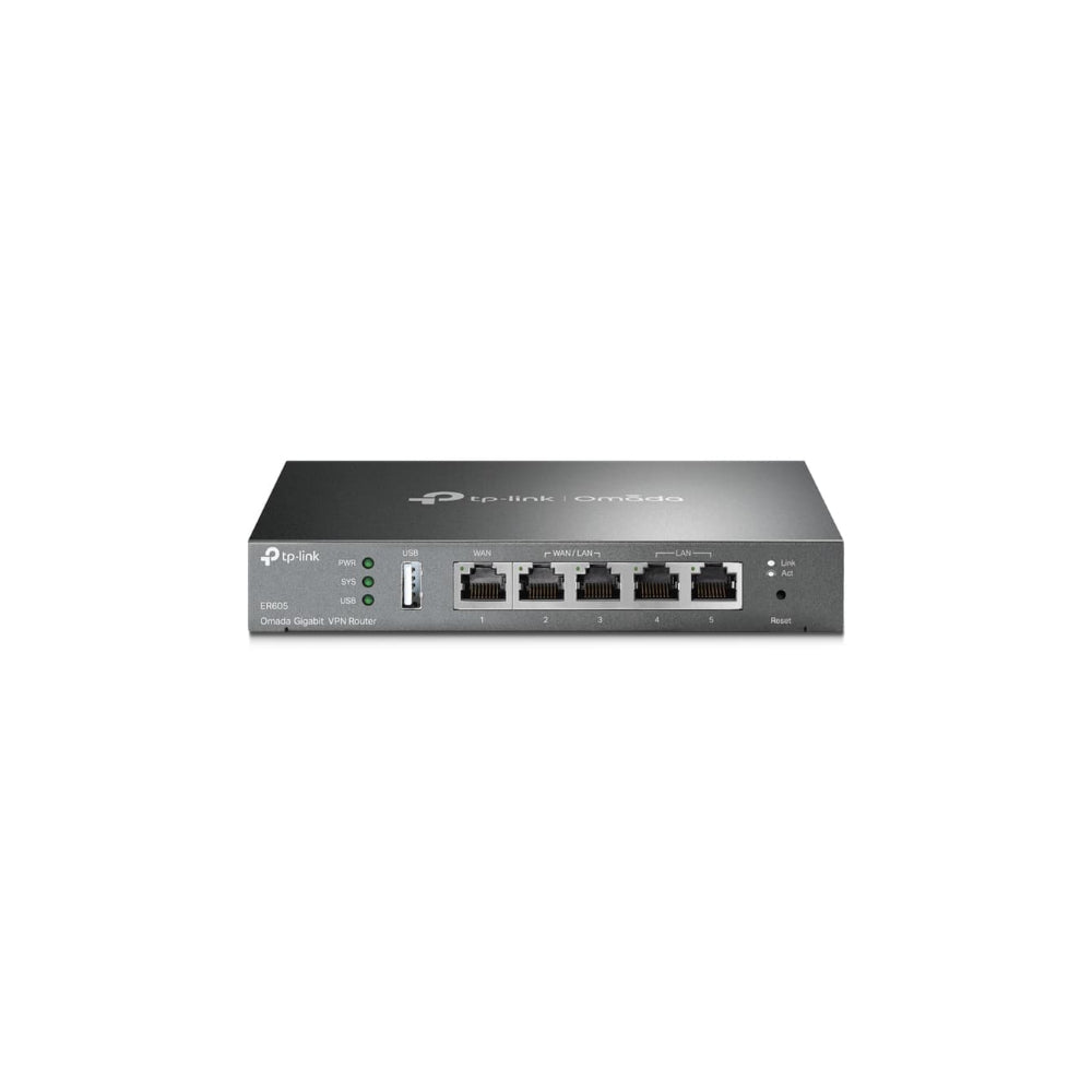 TP-Link SafeStream TL-ER605 V1.6 Router 4-port switch