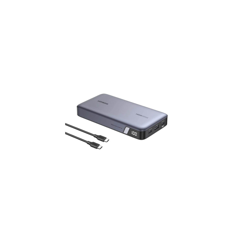 UGREEN 145W Two-way Fast Charging Powerbank 145W 25000mAh Grå