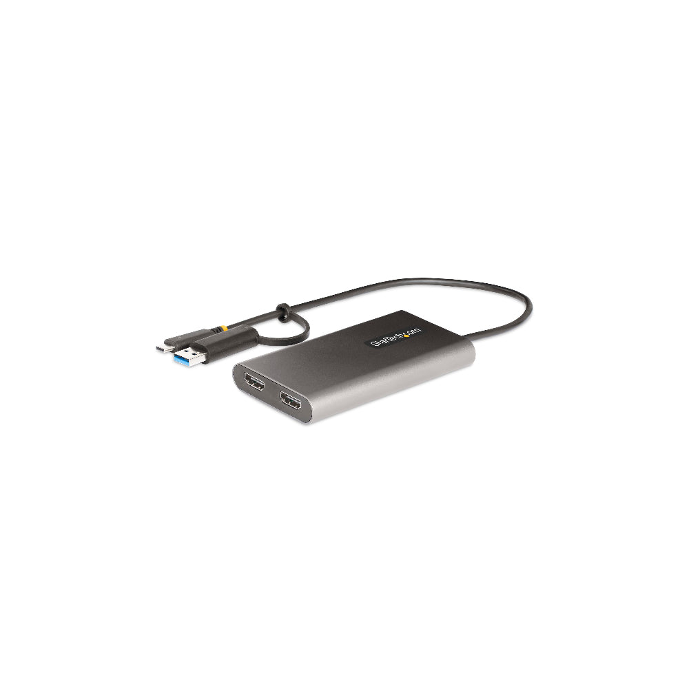 StarTech 109B-USBC-HDMI - USB-C/A till 2xHDMI 60Hz adapter