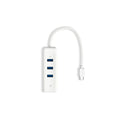 TP-Link Nätverksadapter USB-C till RJ45 1Gbps + 3-port USB Hub
