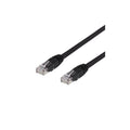 DELTACO TP-65S U/UTP Cat6 patchkabel LSZH 5 m svart