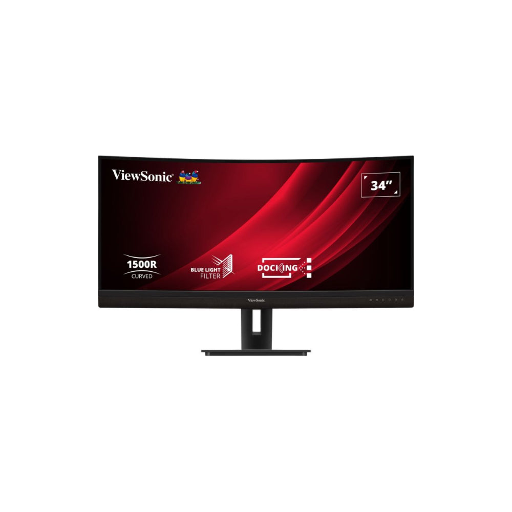 ViewSonic VG3456C 34" - Böjd Ultrawide USB-C 3440x1440 VA 100Hz