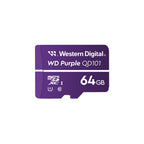 WD Purple Flash Minneskort 64GB U1/Class10 Mikro-SD