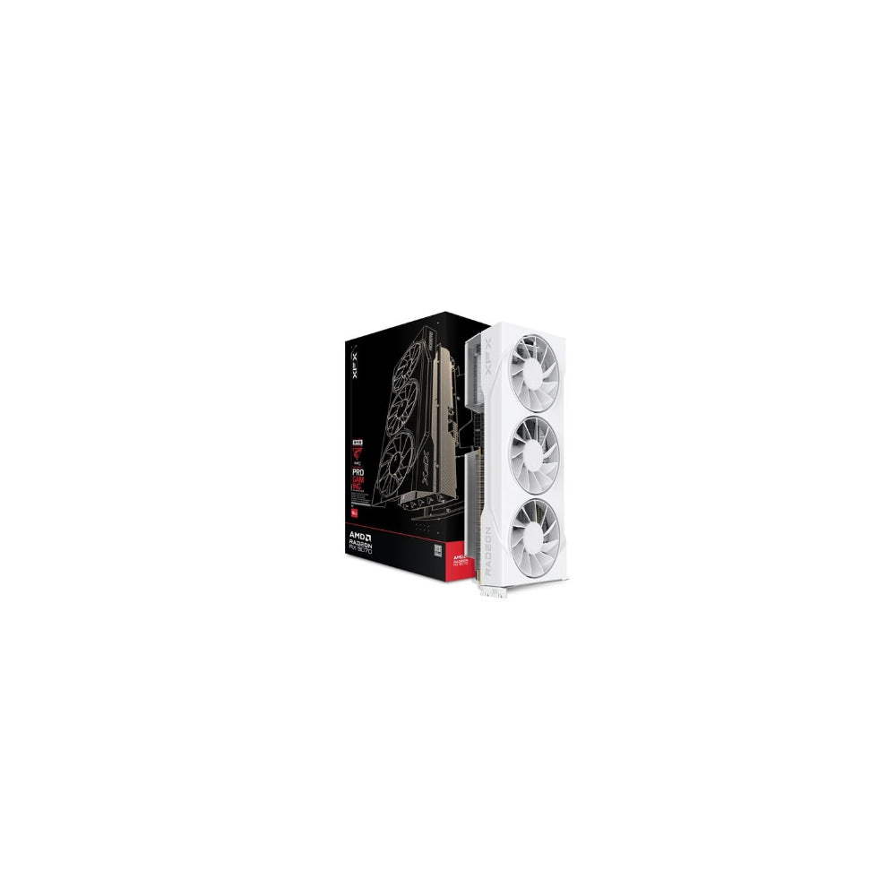 XFX Swift Radeon RX 9070 OC White Triple Gaming Edition 16GB