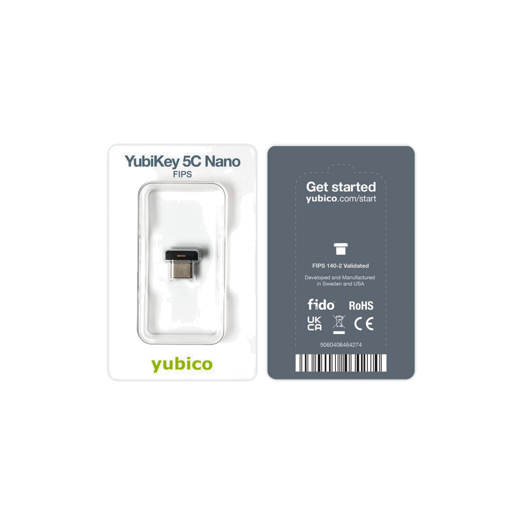 Yubico YubiKey 5C Nano FIPS 140-2