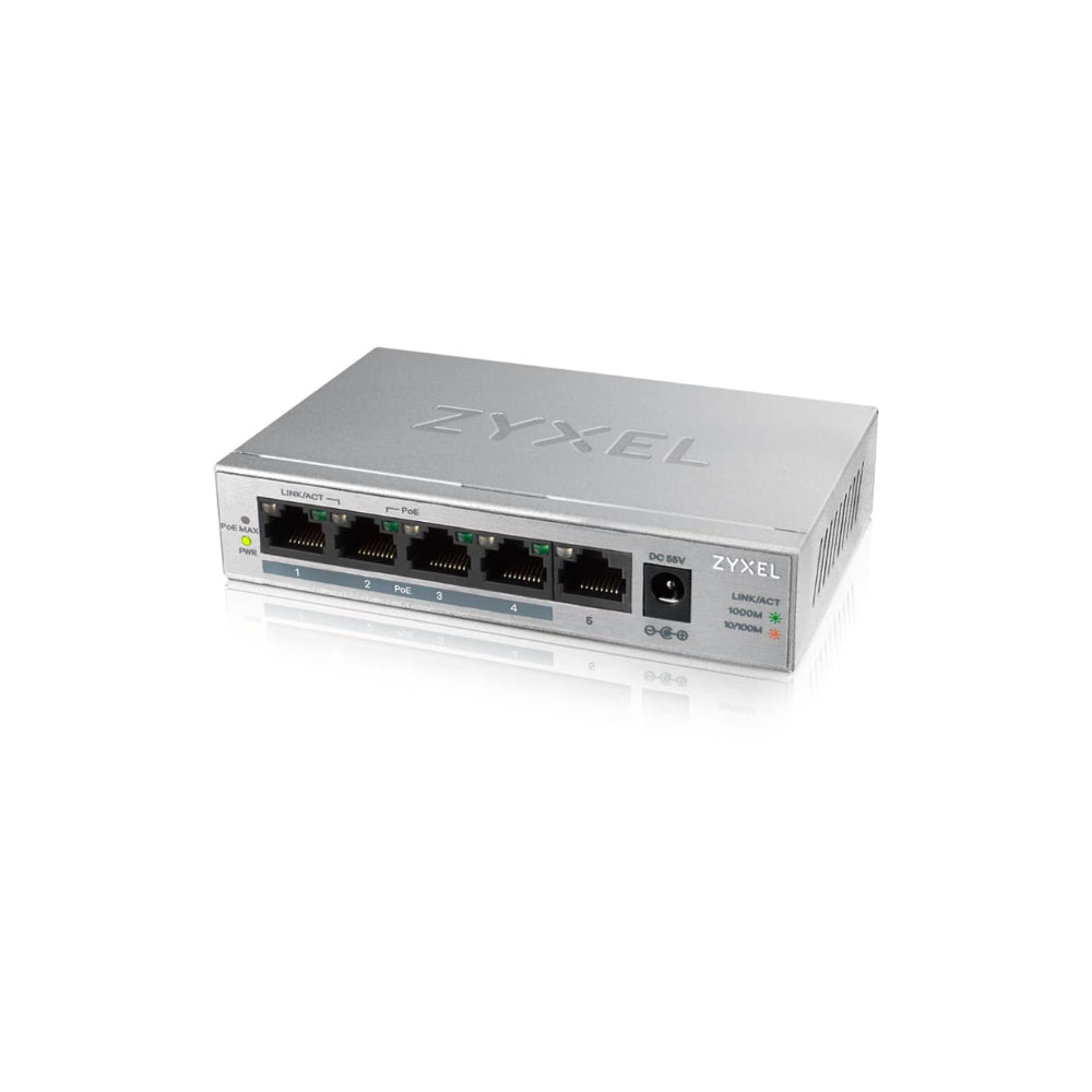 Zyxel GS1005HP 5-Port Unmanaged PoE 60W Switch