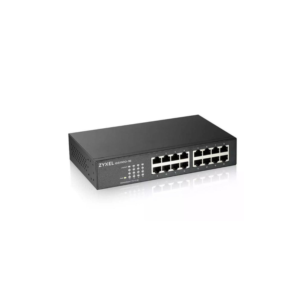 Zyxel GS1100-16 Ohanterad Gigabit Ethernet (10/100/1000)
