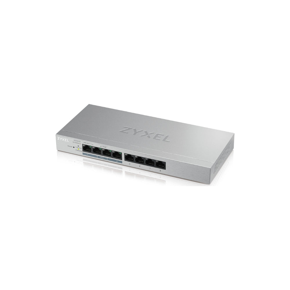 Zyxel GS1200-8HPv2 8-Port PoE 60W Switch