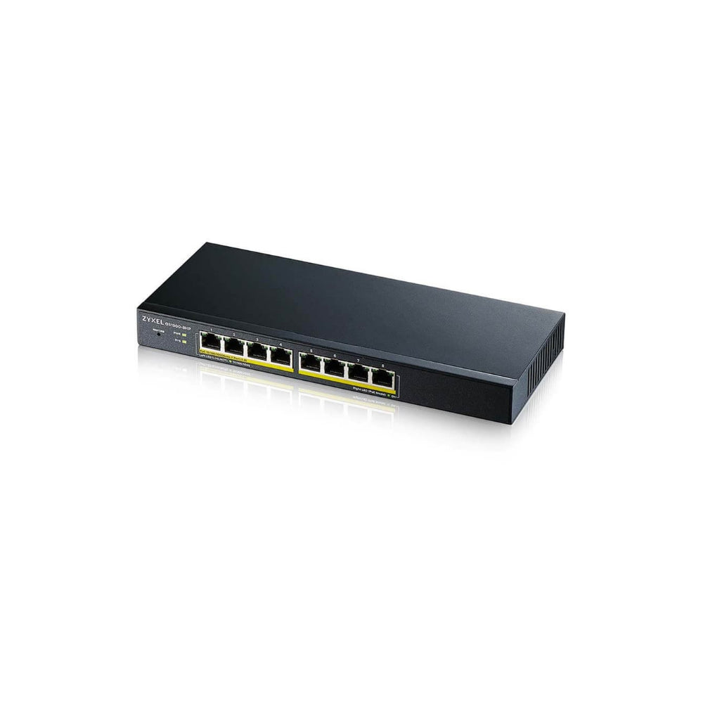 Zyxel GS1900-8HP 8-Port PoE 70W Switch