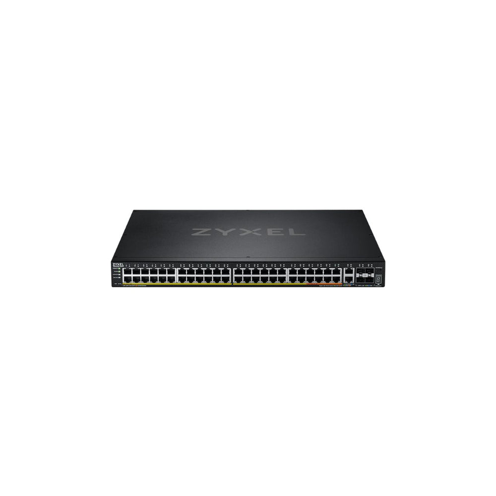 Zyxel Xgs2220 Series Xgs2220 54 Hp Switch 48 Portars Gb E L3 åtkomst, Nebula Flex Cloud Med 6 10 G