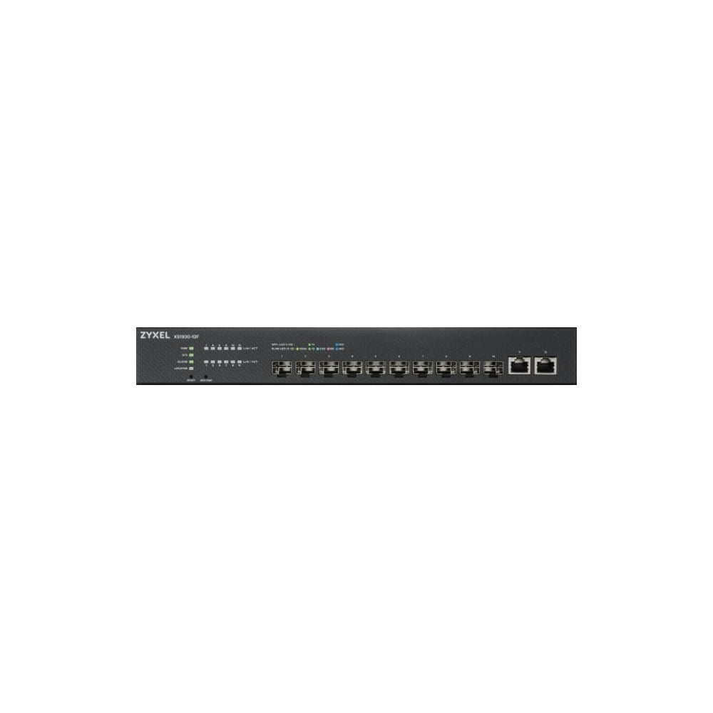 Zyxel XS1930-12F-ZZ0101F Managed Switch L2/L3 Svart