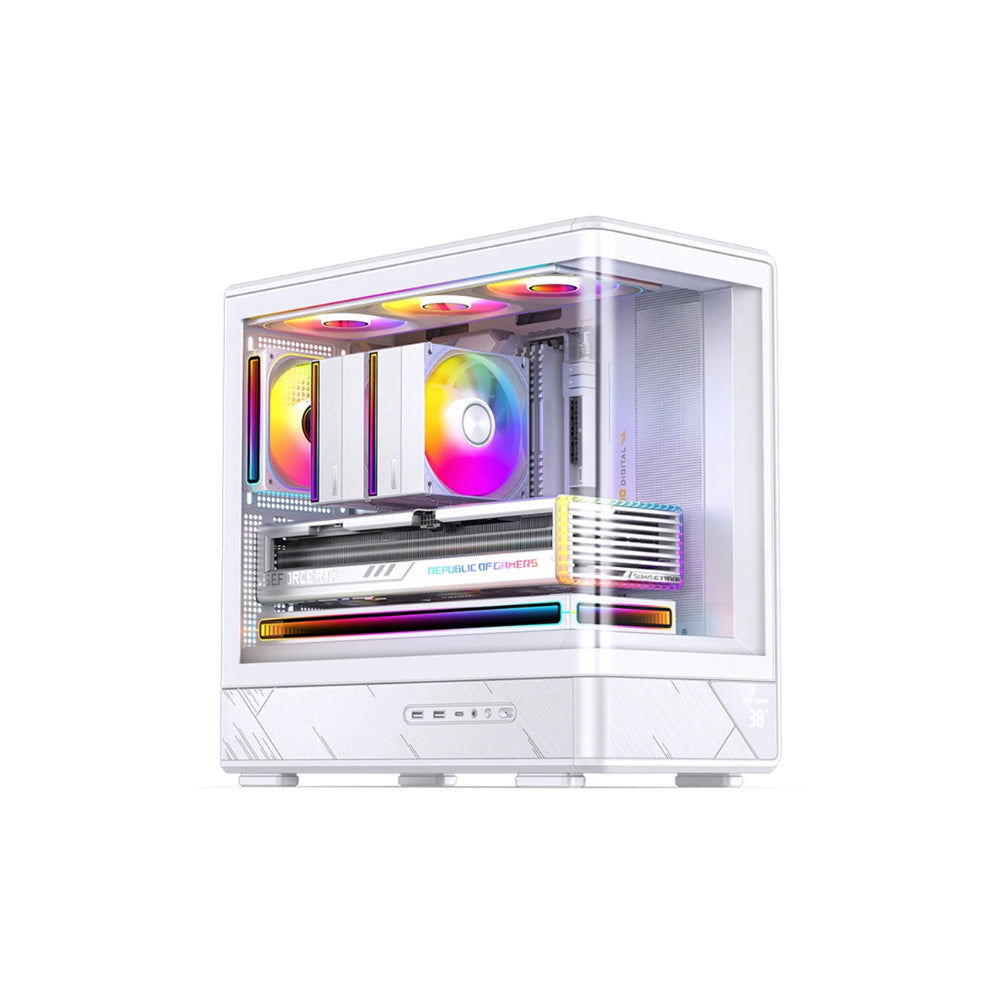 Jonsbo D200 mATX Vit