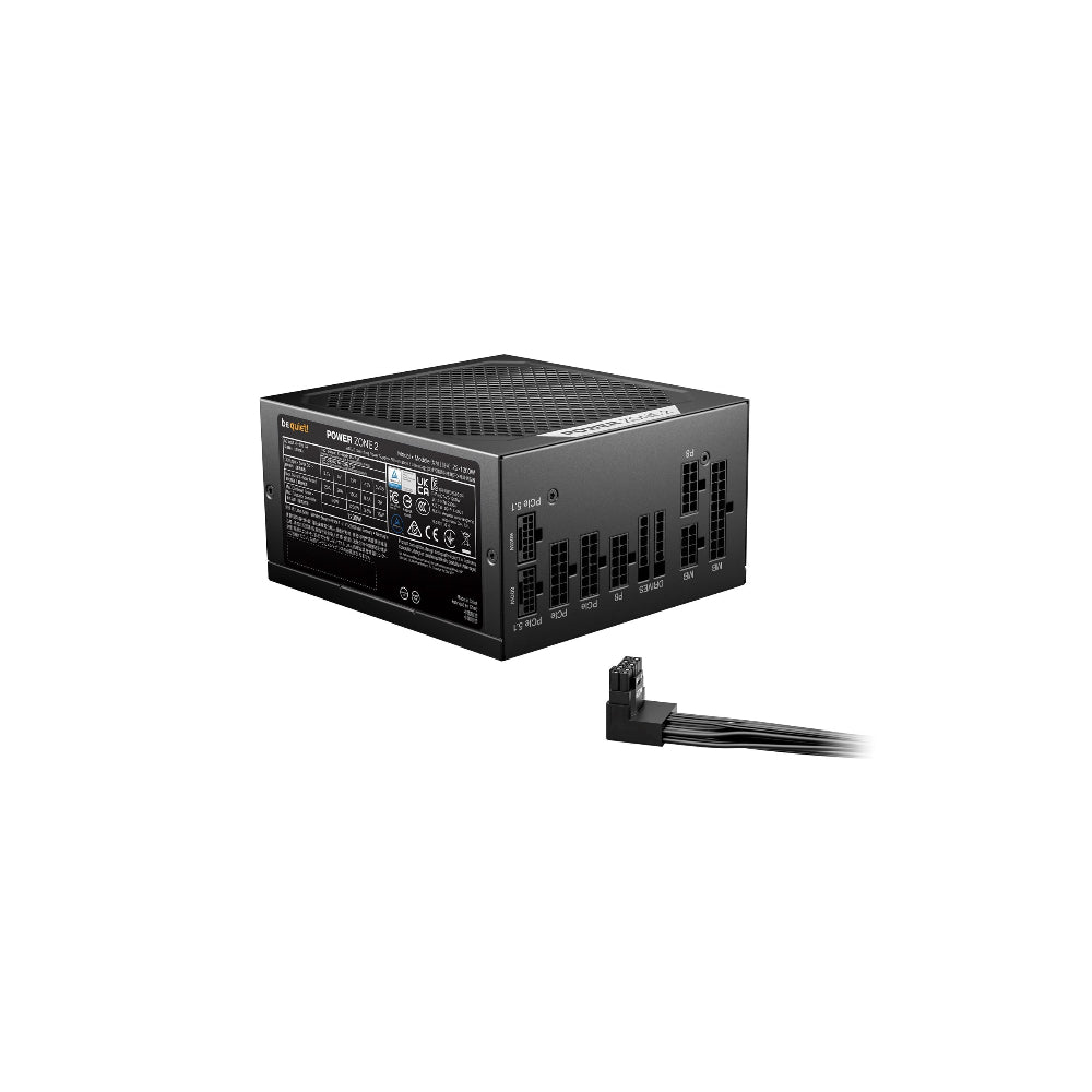 be quiet! Power Zone 2 ATX 3.1 1200W 80 Plus Platinum Svart