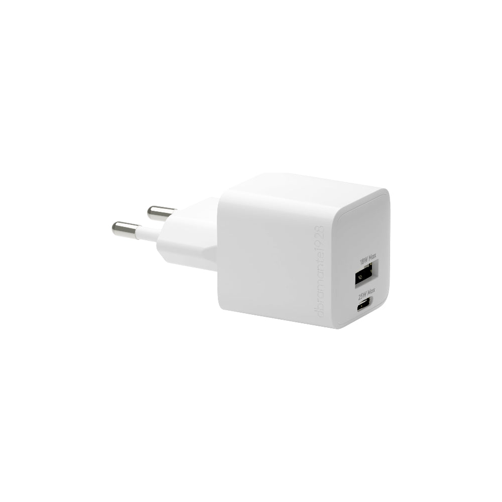 Dbramante re-charge 25W Strömadapter USB-C + USB-A