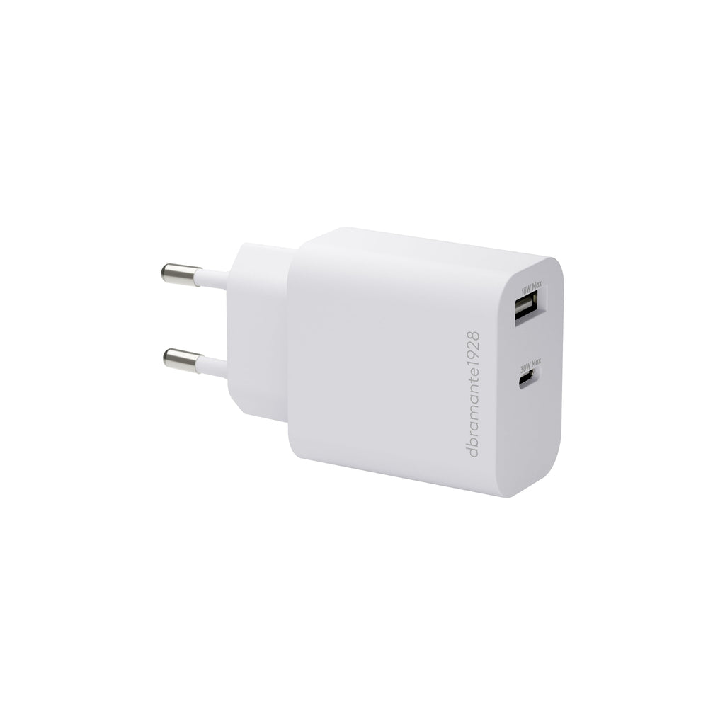dbramante1928 re-charge 30W USB-C Laddare Vit