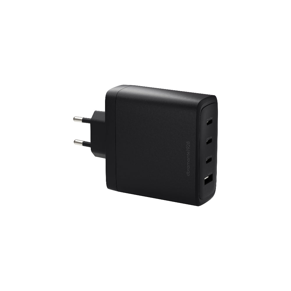 Dbramante It Eu W. Charger 3 Xus 140 W + 1 Xusb A Blk