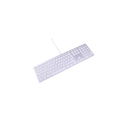 LMP USB tangentbord med numerisk del - svenskt (Vit/Silver)