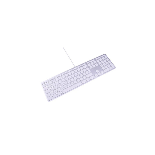 LMP USB tangentbord med numerisk del - svenskt (Vit/Silver)