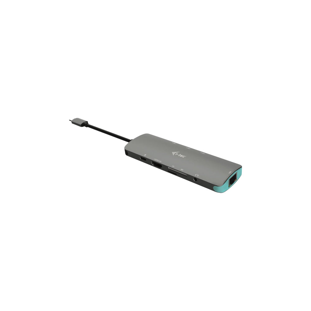 i-Tec USB-C Metal Nano Docking Station 4K HDMI LAN + Power Delivery