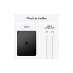 Outlet Apple iPad Pro 13" - M4 - Wi-Fi + Cellular 256GB SSD Standardglas Rymdsvart