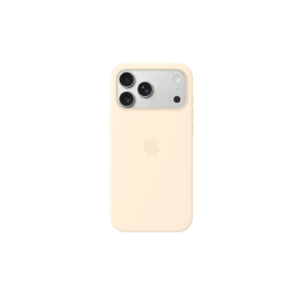 Apple iPhone 17 Pro Max Silikonskal MagSafe - Vanilla