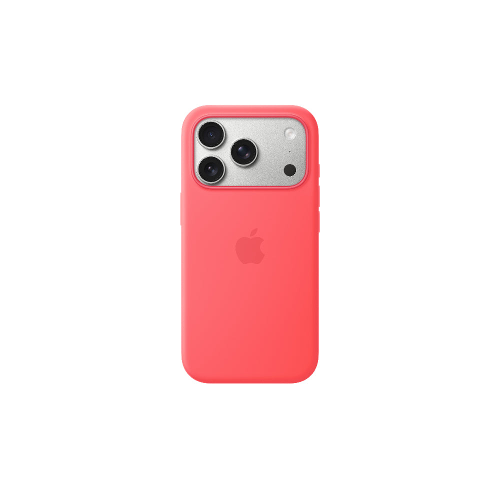Apple iPhone 17 Pro Silikonskal MagSafe - Bright Guava