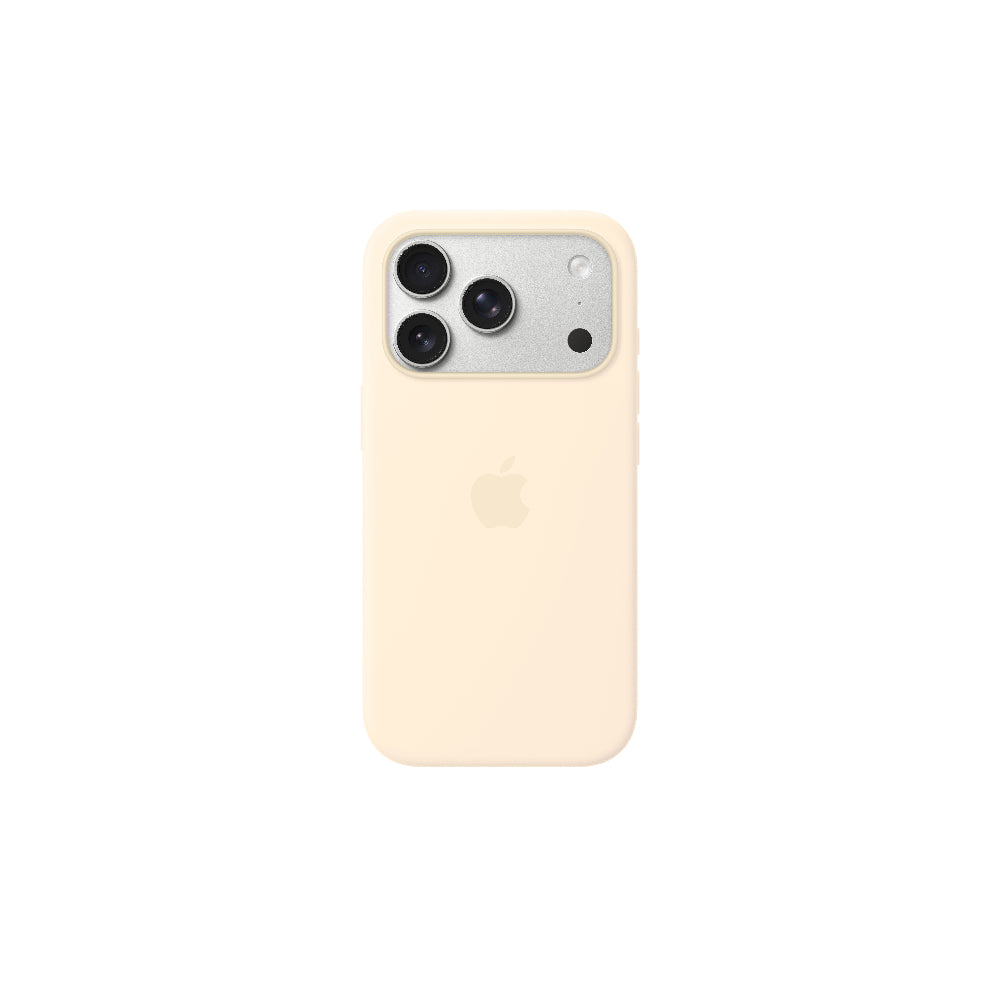 Apple iPhone 17 Pro Silikonskal MagSafe - Vanilla