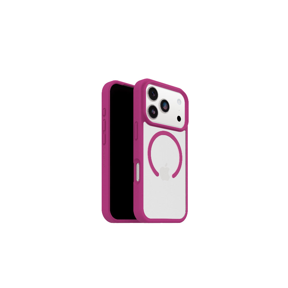 Otterbox React MagSafe - iPhone 17 Pro Clear - Rosa