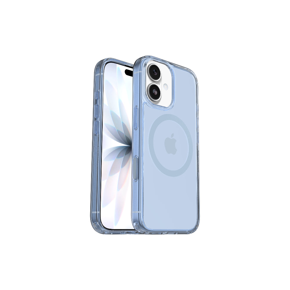 Otterbox Symmetry Clear MagSafe Camera Control - iPhone 17 - Clear Blå