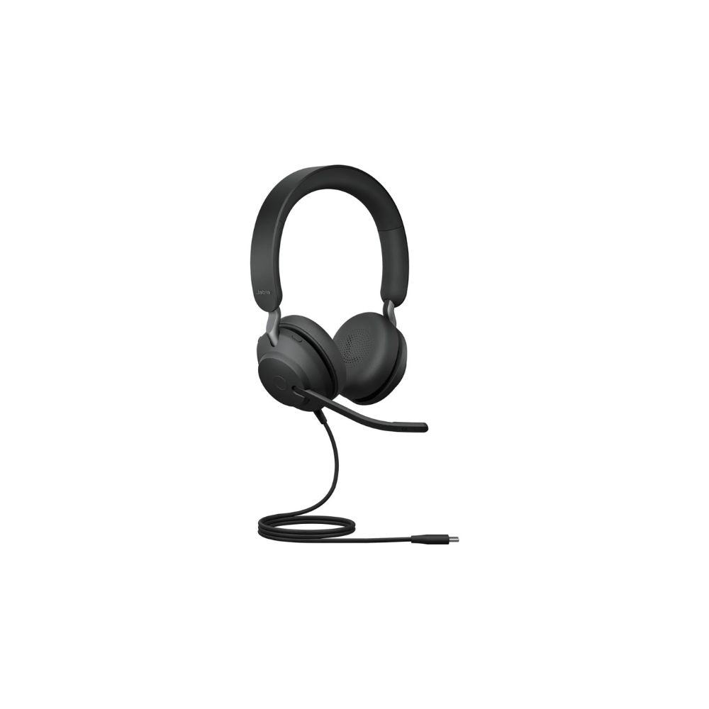 Jabra Evolve2 40 SE USB-C UC Svart