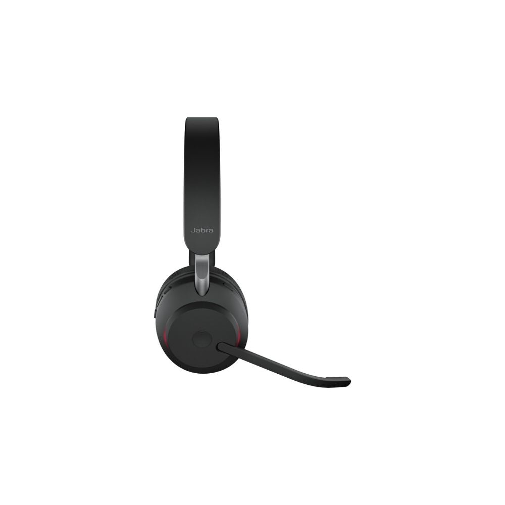 Jabra Evolve2 65 med laddningsställ USB-A UC Svart