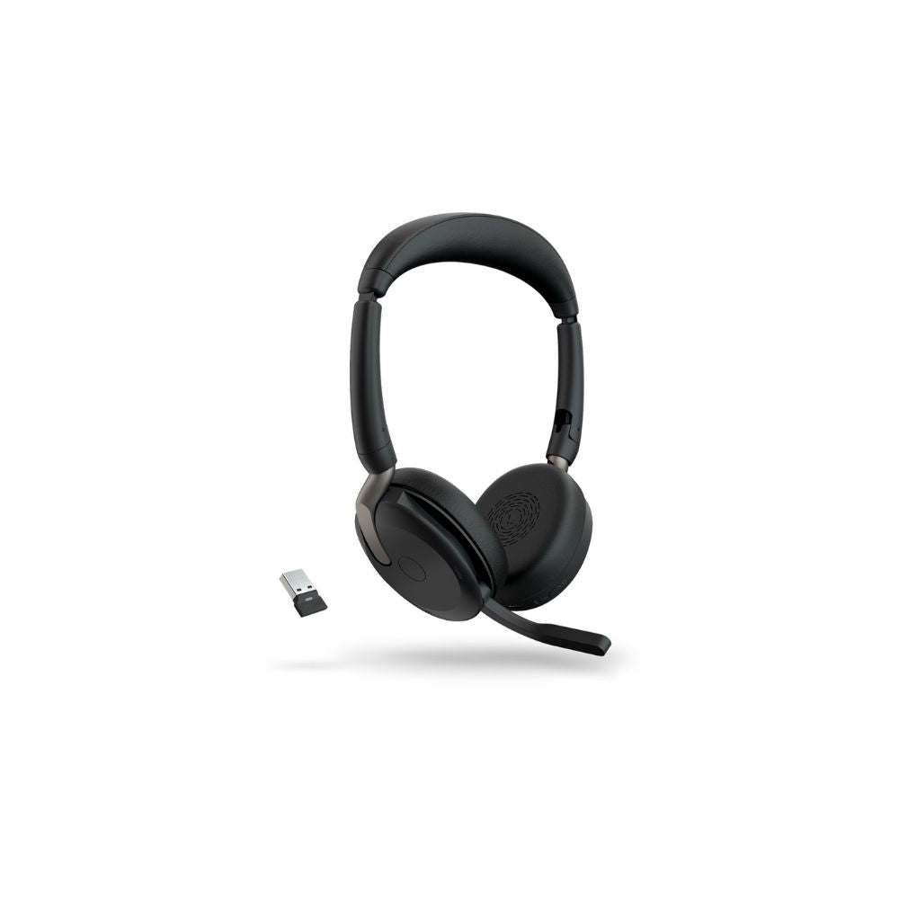 Jabra Evolve2 65 Flex USB-A UC Svart