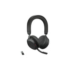 Jabra Evolve2 75 med laddningsställ USB-A UC Svart