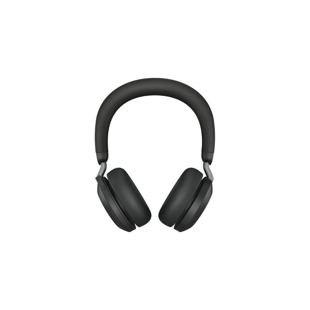 Jabra Evolve2 75 med laddningsställ USB-A UC Svart