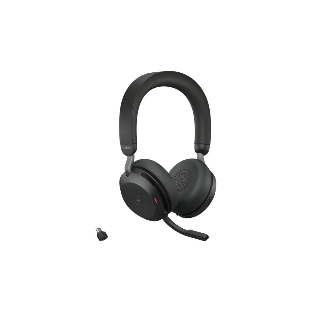 Jabra Evolve2 75 USB-C MS Svart