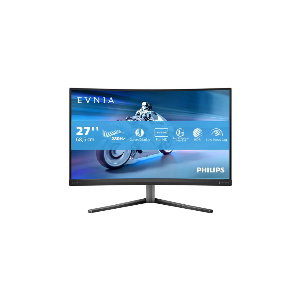 Philips Evnia 5000 27M2C5200W 27" - böjd - 1920x1080 - VA - 280Hz