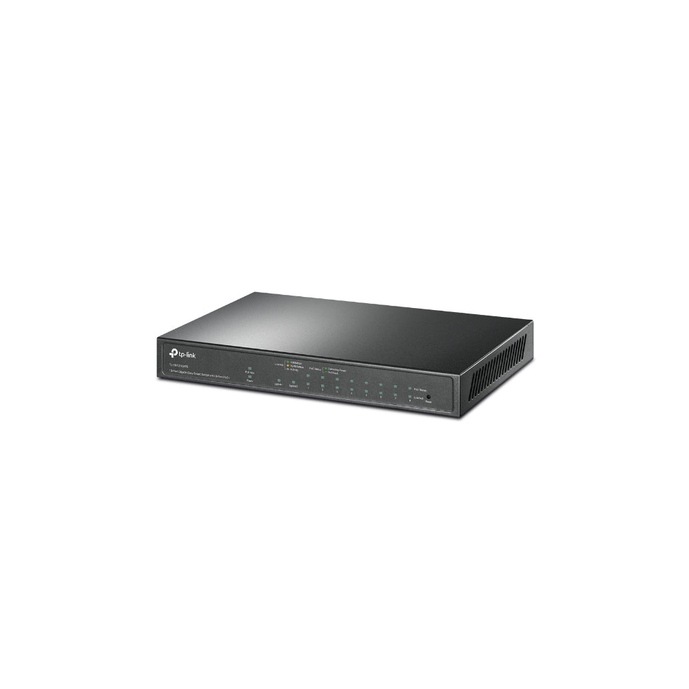 TP-Link TL-SG1210MPE 10-Port Gigabit Easy Smart Switch med 8-Port PoE+