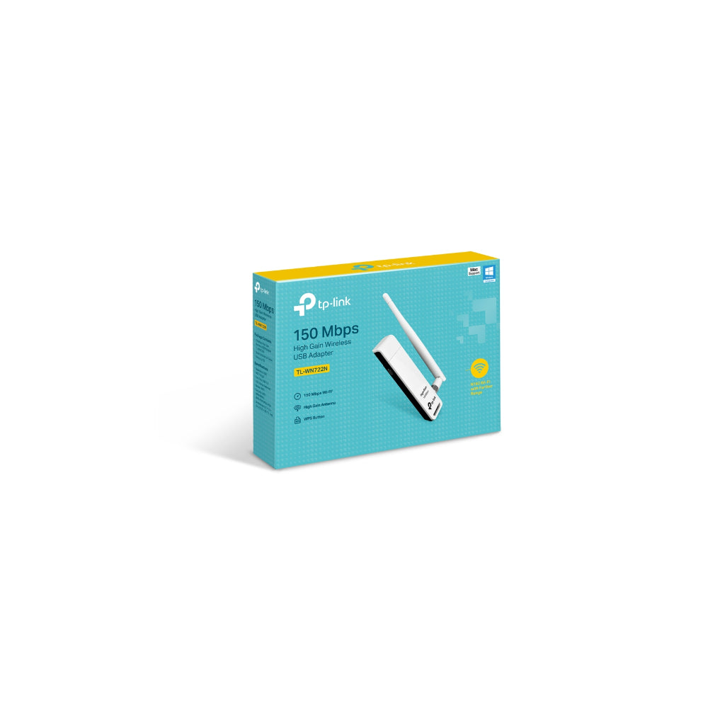 TP-Link TL-WN722N 150Mbps High Gain Wireless USB Adapter