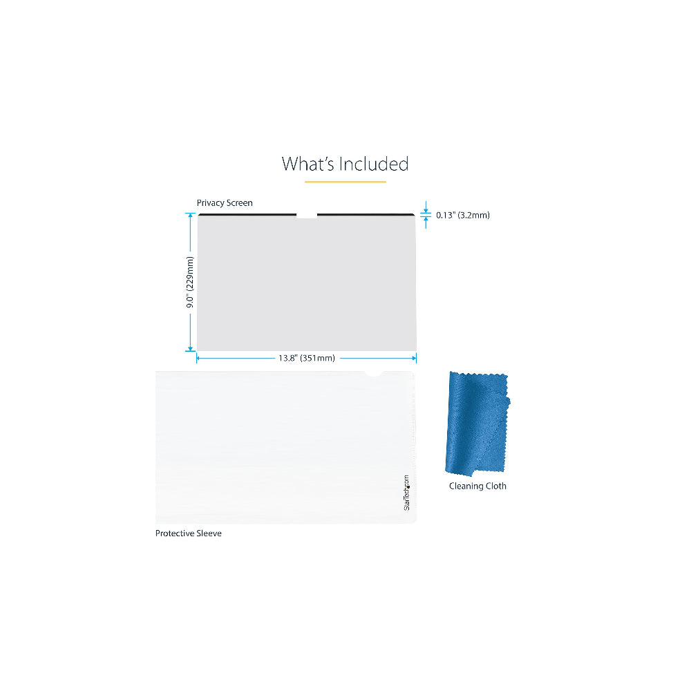 Startech Privacy Screen - Magnetiskt - för MacBook Pro 16"