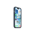 Apple iPhone 15 Silicone Case med MagSafe Stormblå