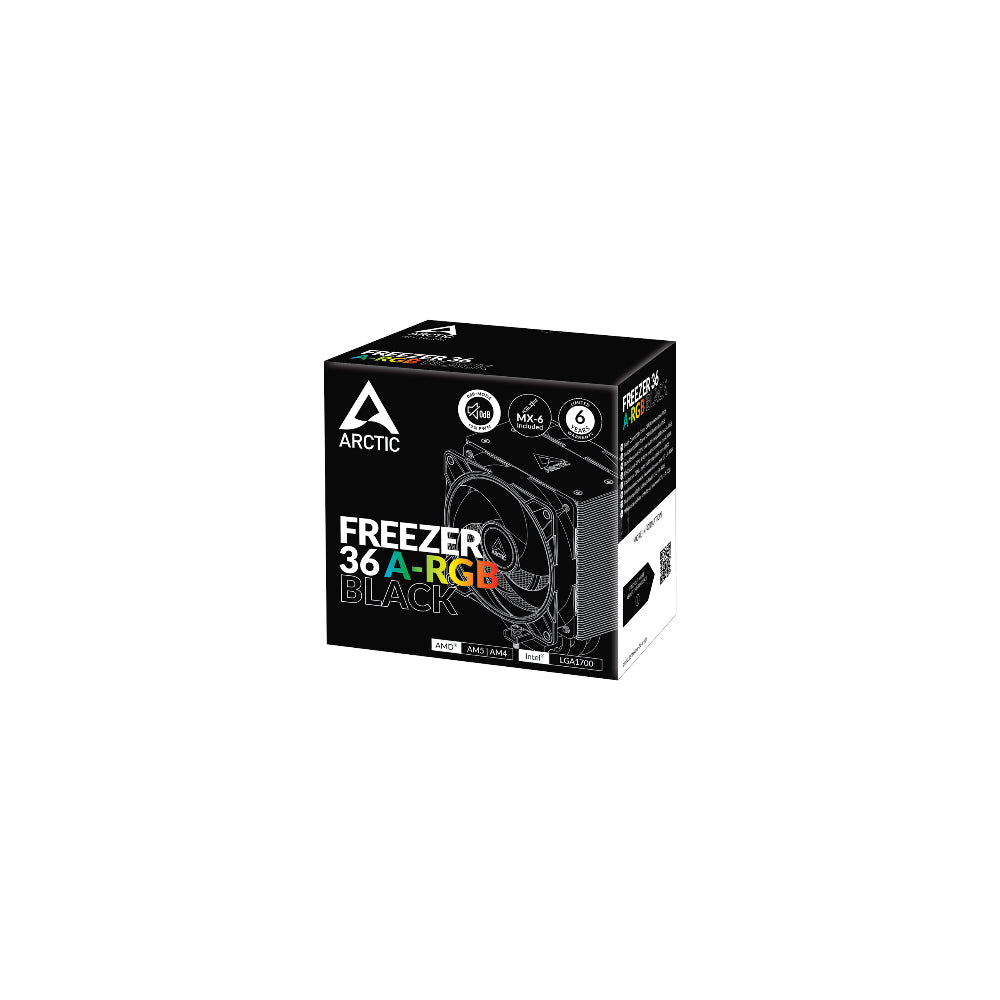Arctic Freezer 36 A-RGB Svart