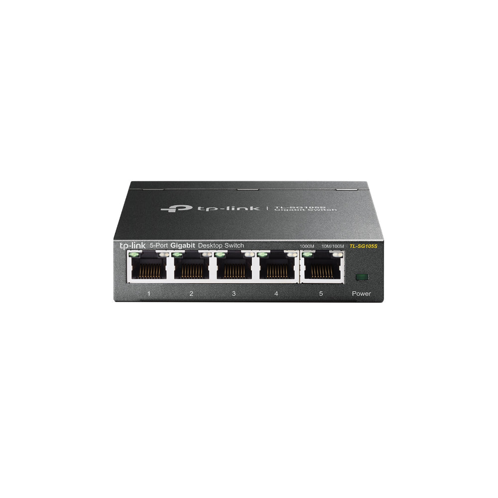 TP-Link TL-SG105S 5-Port 10/100/1000Mbps Desktop Switch