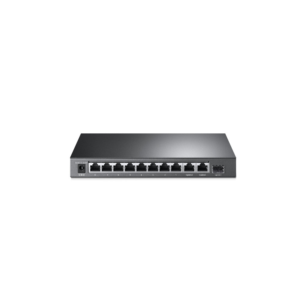 TP-Link TL-SL1311MP8-Port 10/100Mbps + 3-Port Gigabit Desktop Switch med 8-Port PoE+