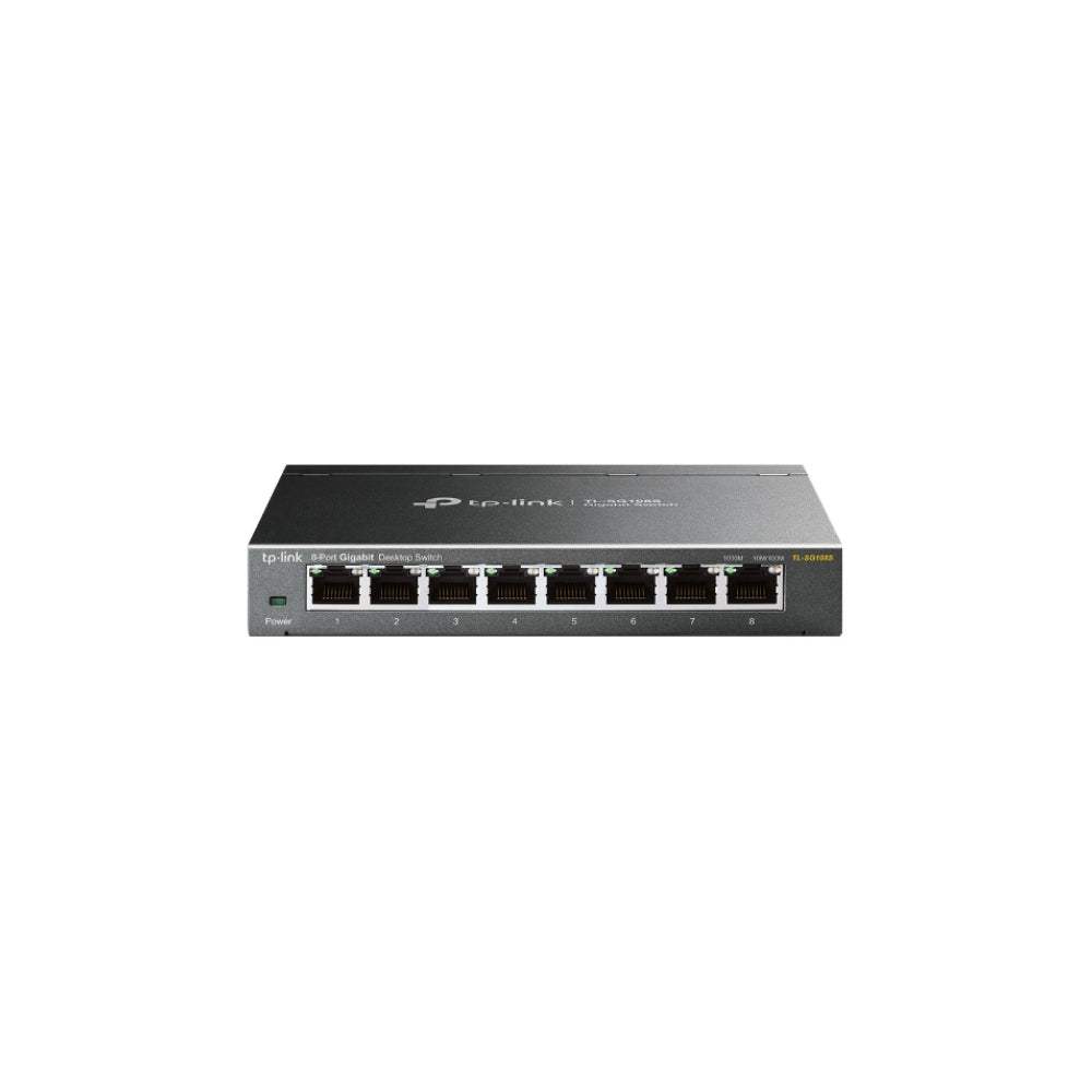 TP-Link TL-SG108S(UN)8-Port 10/100/1000Mbps Desktop Nätverk Switch
