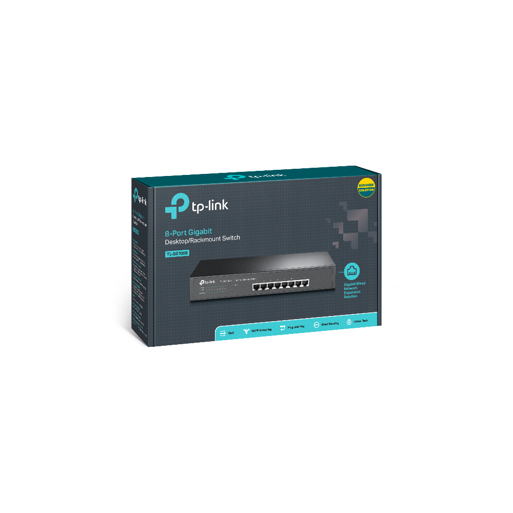 TP-Link TL-SG1008 8-portars Gigabit-switch