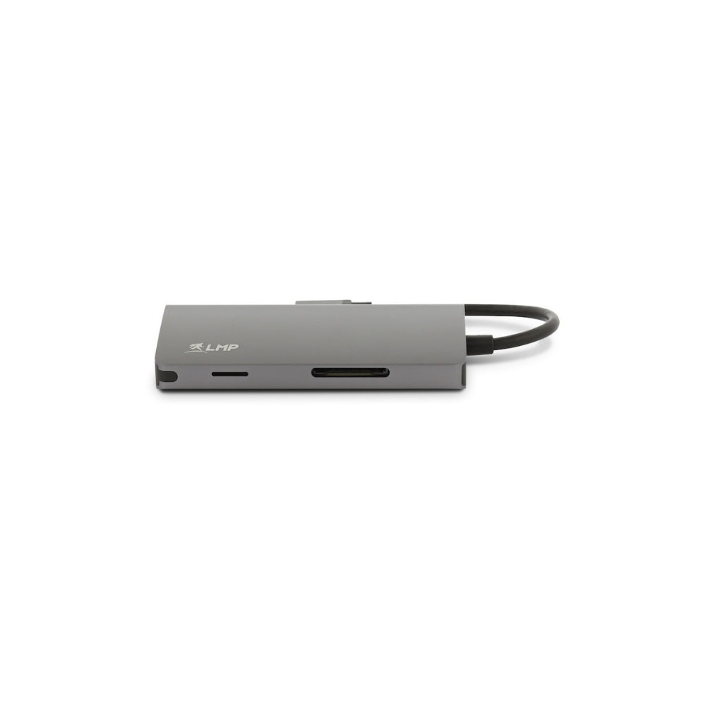 LMP USB-C mini dock 8-Port, space grey