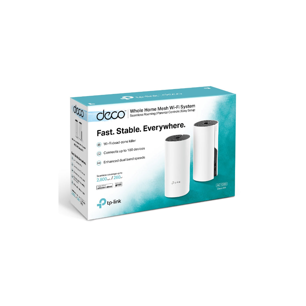 TP-Link Deco M4 Wi-Fi 5 Mesh-system (2-pack)