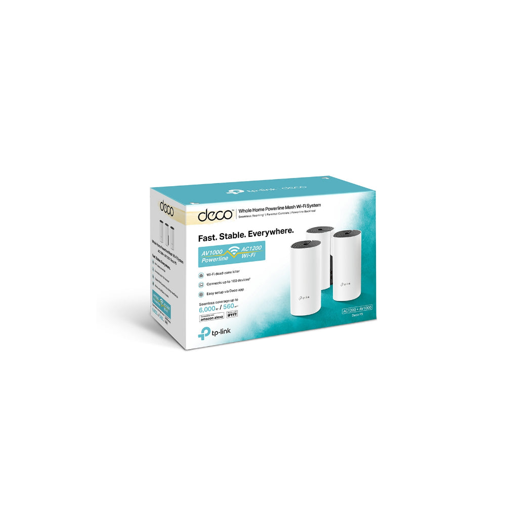 TP-Link AC1200 + AV1000 Whole Home Hybrid Mesh Wi-Fi System